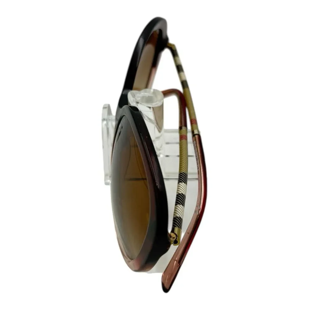 BURBERRY B4239 QF HERITAGE Check Havana Brown Frame Sunglasses 57 19 140**ITALY